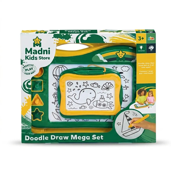 Madni Kids Doodle & Draw Board Mega Set