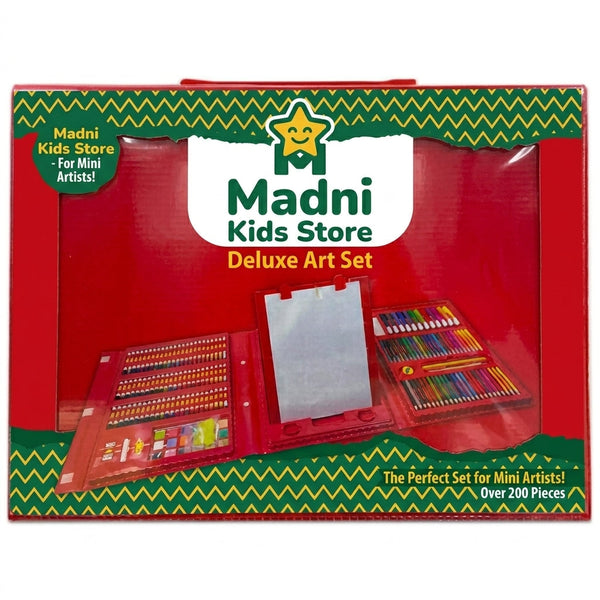 Madni Kids Pop-Up Easel Art Set – Over 200 Pieces